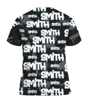 Custom Name Smith All Over Print Shirt