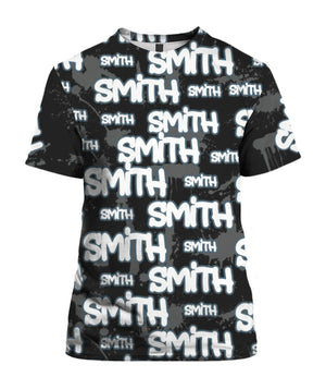 Custom Name Smith All Over Print Shirt