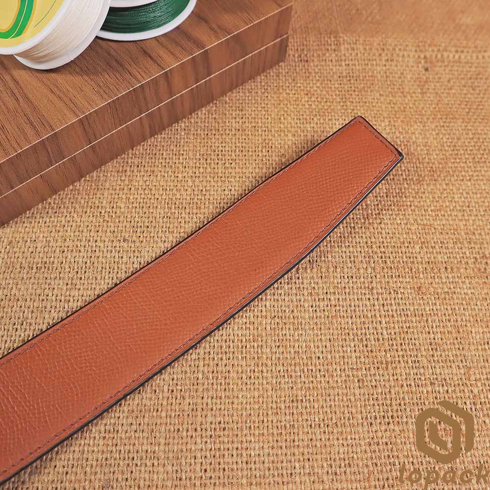 Dark Brown Matte Alligator Belt No Buckle