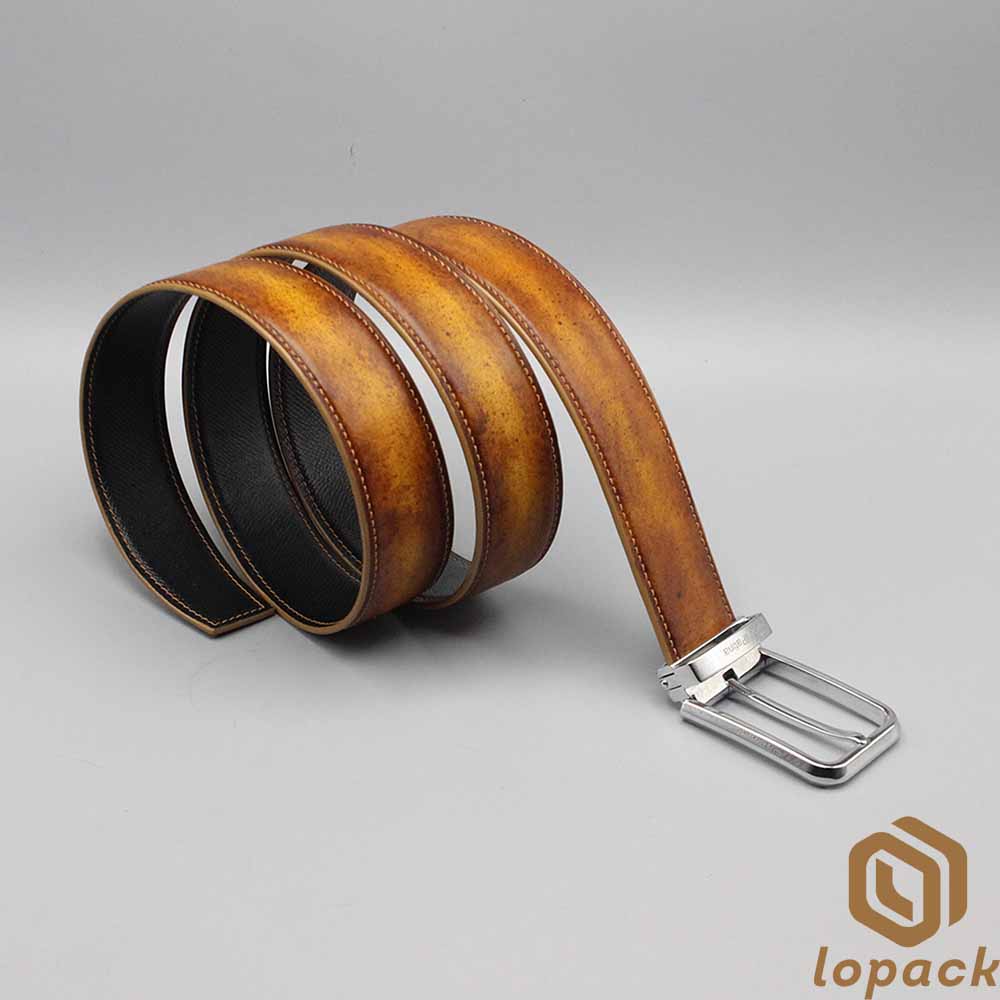 Handmade Leather Patina Belt
