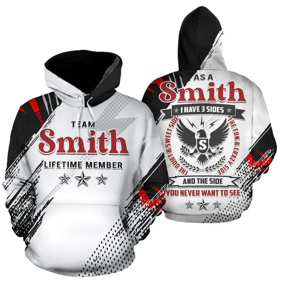 Team Smith Lifetime Member 3D Hoodie