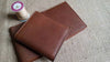 BROWN Wallet Leather Embossed