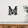 Miller Family Monogram Metal Sign