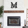 Martinez Family Monogram Metal Sign