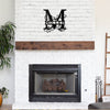 Miller Family Monogram Metal Sign