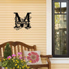 MOORE Family Monogram Metal Sign