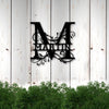 MARTIN Family Monogram Metal Sign