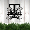 Thomas Family Monogram Metal Sign