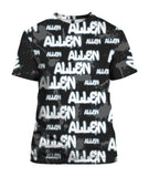 Custom Name Allen Grey 3D T-shirt