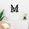 Miller Family Monogram Metal Sign