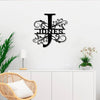 JONES Family Monogram Metal Sign