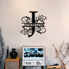 Johnson Family Monogram Metal Sign