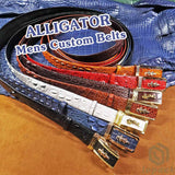 Alligator Belt Buckle