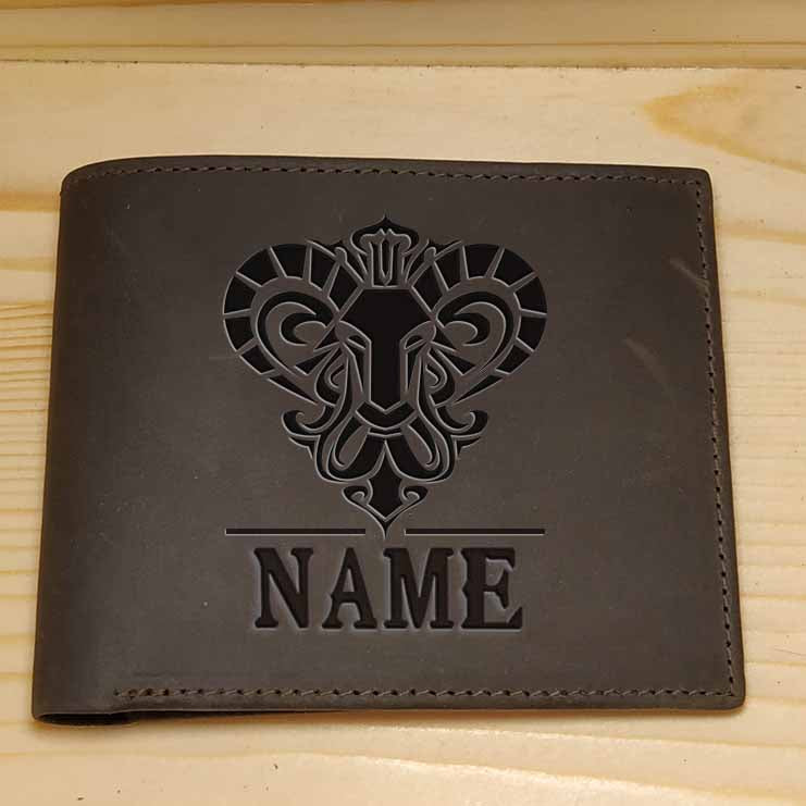 Aries Demo Embossing Images for Wallet