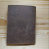 ABRAHAM Leather  Stand Wallet Embossed with gift box