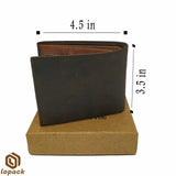HARRIS Leather Wallet Embossed with gift box