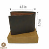 RODRIGUEZ Leather Wallet Embossed with gift box