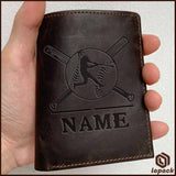 Baseball Demo Embossing Images for Wallet