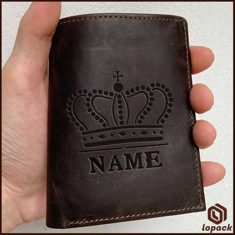 Crown Demo Embossing Images for Wallet