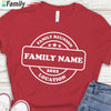 Custom Name Family Reunion 2023 T-Shirt With Location - Thoughtful Personalized Gift For The Whole Family