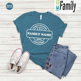 Custom Name Family Reunion 2023 T-Shirt With Location - Thoughtful Personalized Gift For The Whole Family