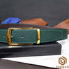 Green Leather Belt