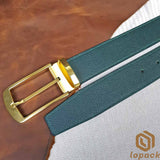 Green Leather Belt