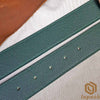 Green Leather Belt