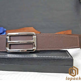 Brown Leather Belt For Men