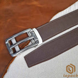 Brown Leather Belt For Men