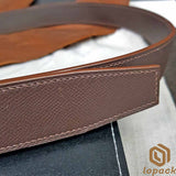 Brown Leather Belt For Men