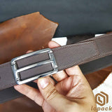 Brown Leather Belt For Men