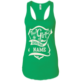 Custom name Ladies Tank This Girl