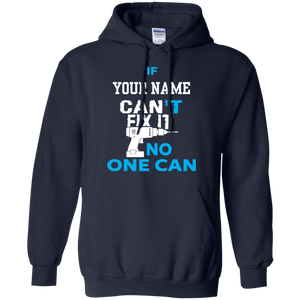 Custom Name Gildan Pullover Hoodie No One