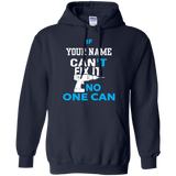 Custom Name Gildan Pullover Hoodie No One