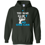 Custom Name Gildan Pullover Hoodie No One