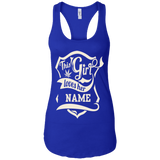 Custom name Ladies Tank This Girl
