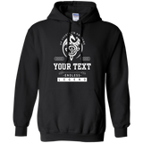 Custom Name Gildan Pullover Hoodie Dragon
