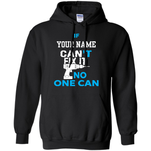 Custom Name Gildan Pullover Hoodie No One