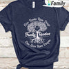 Family Tree Our Roots Run Deep Our Love Runs Deeper Shirt, Family Reunion Custom Name - Thoughtful Personalized Gift For The Whole Family