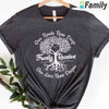 Family Tree Our Roots Run Deep Our Love Runs Deeper Shirt, Family Reunion Custom Name - Thoughtful Personalized Gift For The Whole Family