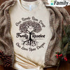 Family Tree Our Roots Run Deep Our Love Runs Deeper Shirt, Family Reunion Custom Name - Thoughtful Personalized Gift For The Whole Family