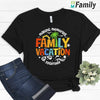 Family Vacation 2023 Custom Name T-Shirt, Making Memories Together Family - Thoughtful Personalized Gift For The Whole Family