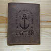 LAYTON Leather  Stand Wallet Embossed with gift box