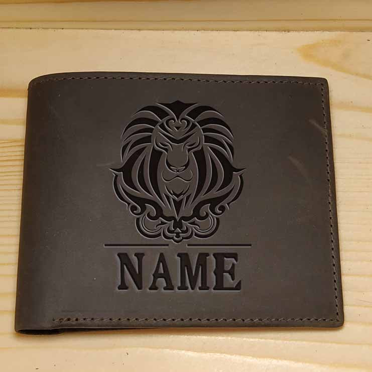 Leo Demo Embossing Images for Wallet