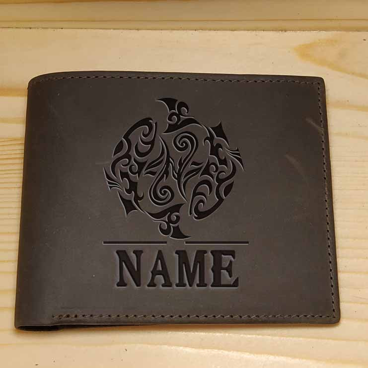 Pisces Demo Embossing Images for Wallet