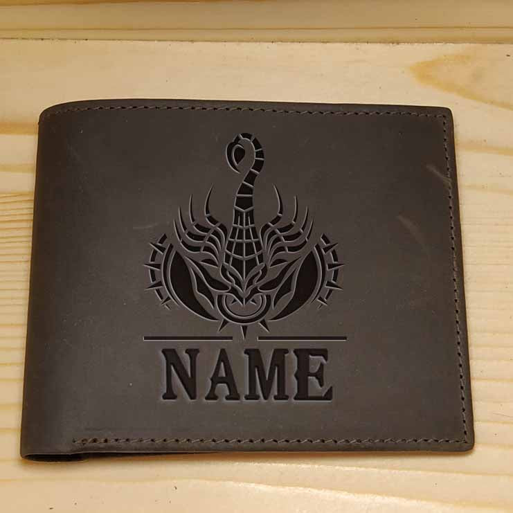 Scorpio Demo Embossing Images for Wallet