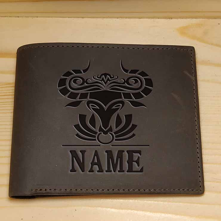 Taurus Demo Embossing Images for Wallet