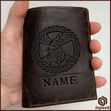 Wolf Demo Embossing Images for Wallet