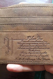 Personalized Wallet Leather with love 02